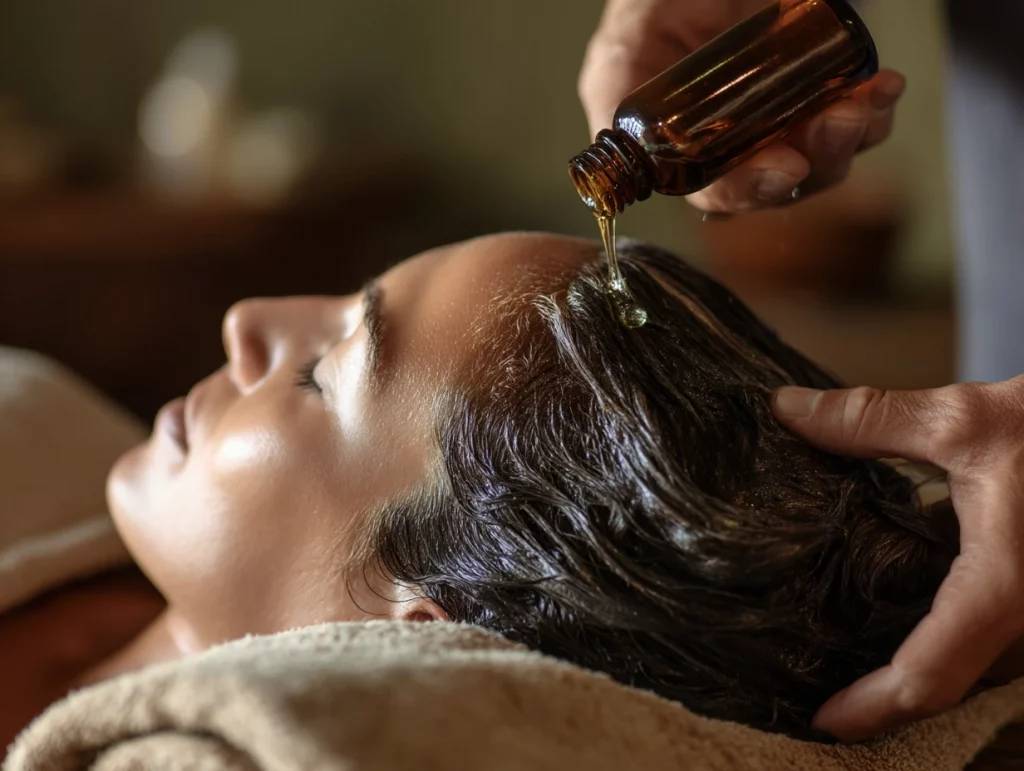 olio per cuoio capelluto